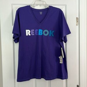 Reebok regular fit v-neck tshirt